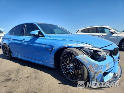 Czwarte zdjęcie samochodu z boku: 2018 BMW M3 VIN:WBS8M9C53J5J80252 - miniatura