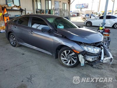 Czwarte zdjęcie samochodu z boku: 2017 HONDA CIVIC EX VIN:19XFC2F70HE018471 - miniatura