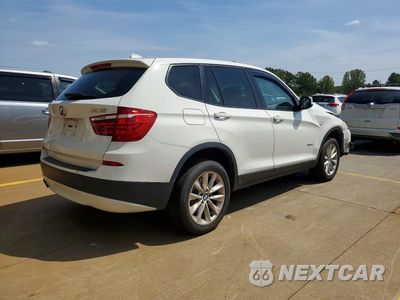 Trzecie zdjęcie samochodu z tyłu: 2014 BMW X3 XDRIVE28I VIN:5UXWX9C53E0D32623 - miniatura