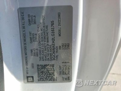 Zdjęcie 12 z 12 samochodu: 2020 CHEVROLET SILVERADO C1500 VIN:3GCNWAEH2LG161765 - miniatura