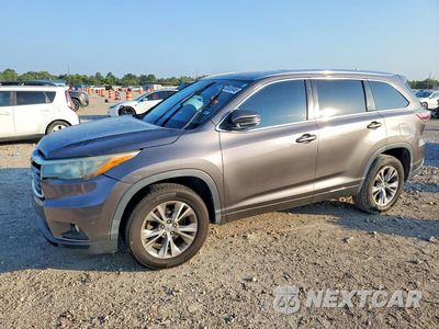 2015 TOYOTA HIGHLANDER XLE 5TDKKRFH7FS075854 - główne zdjęcie licytacji z USA - miniatura