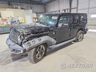 2019 JEEP WRANGLER UNLIMITED SAHARA 1C4HJXEG9KW578404 - główne zdjęcie licytacji z USA - miniatura