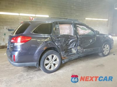 Trzecie zdjęcie samochodu z tyłu: 2011 SUBARU OUTBACK 2.5I LIMITED VIN:4S4BRBKC3B3421371 - miniatura
