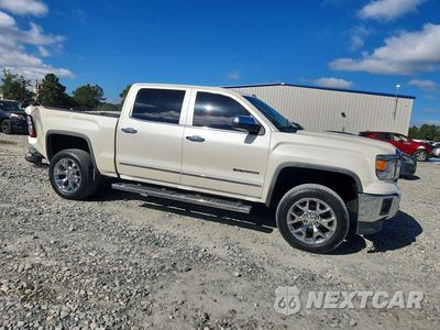 Czwarte zdjęcie samochodu z boku: 2014 GMC SIERRA C1500 SLT VIN:3GTP1VEC4EG210082 - miniatura