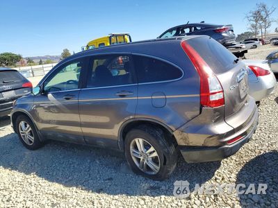 Drugie zdjęcie samochodu z przodu: 2010 HONDA CR-V EXL VIN:5J6RE3H75AL043027 - miniatura