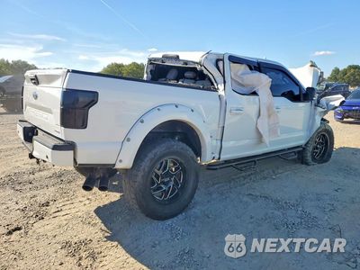 Trzecie zdjęcie samochodu z tyłu: 2018 FORD F150 SUPERCREW VIN:1FTEW1EG4JFD41223 - miniatura