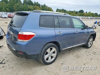 Trzecie zdjęcie samochodu z tyłu: 2013 TOYOTA HIGHLANDER LIMITED VIN:5TDDK3EH3DS248483 - miniatura
