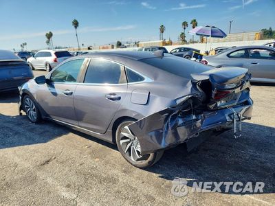 Drugie zdjęcie samochodu z przodu: 2019 HONDA INSIGHT TOURING VIN:19XZE4F99KE011319 - miniatura
