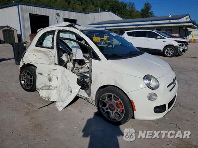 Czwarte zdjęcie samochodu z boku: 2015 FIAT 500 SPORT VIN:3C3CFFBR9FT550422 - miniatura