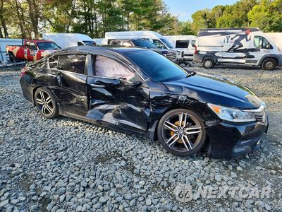 Czwarte zdjęcie samochodu z boku: 2017 HONDA ACCORD SPORT SPECIAL EDITION VIN:1HGCR2F18HA298500 - miniatura