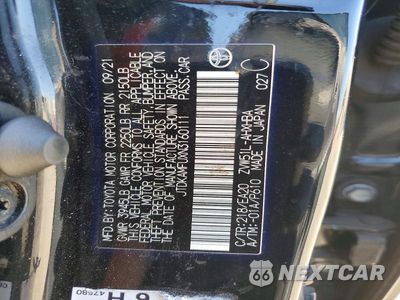 Zdjęcie 12 z 12 samochodu: 2022 TOYOTA PRIUS XLE VIN:JTDKAMFUXN3160111 - miniatura