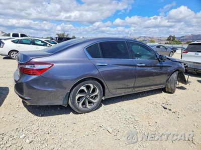 Trzecie zdjęcie samochodu z tyłu: 2016 HONDA ACCORD EX VIN:1HGCR2F75GA162652 - miniatura