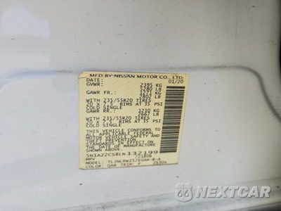 Zdjęcie 13 z 13 samochodu: 2020 NISSAN MURANO SL VIN:5N1AZ2CS8LN132199 - miniatura