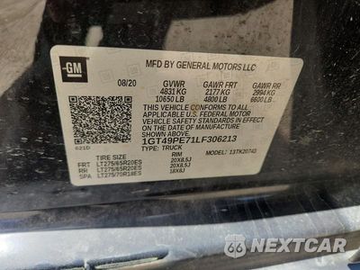 Zdjęcie 12 z 12 samochodu: 2020 GMC SIERRA K2500 AT4 VIN:1GT49PE71LF306213 - miniatura