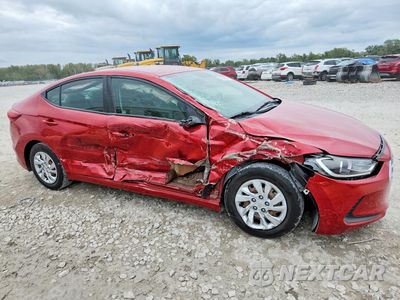 Czwarte zdjęcie samochodu z boku: 2018 HYUNDAI ELANTRA SE VIN:5NPD74LF0JH259497 - miniatura