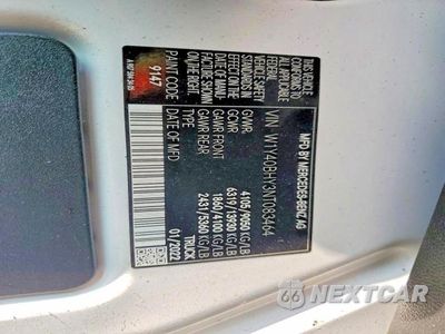 Zdjęcie 12 z 12 samochodu: 2022 MERCEDES-BENZ SPRINTER 2500 VIN:W1Y40BHY3NT083464 - miniatura