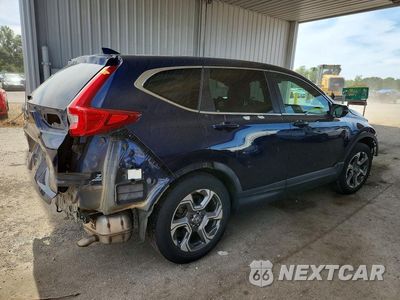 Trzecie zdjęcie samochodu z tyłu: 2019 HONDA CR-V EX VIN:5J6RW1H5XKA026558 - miniatura