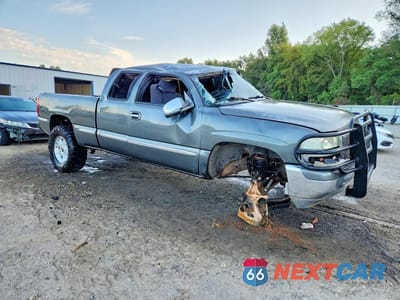 Czwarte zdjęcie samochodu z boku: 2002 GMC NEW SIERRA C1500 VIN:2GTEC19TX21181079 - miniatura