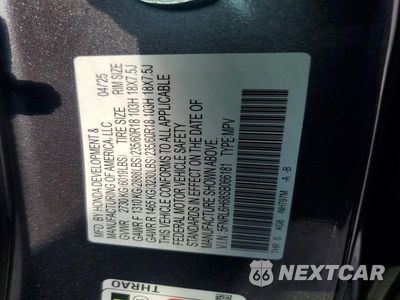 Zdjęcie 13 z 13 samochodu: 2025 HONDA ODYSSEY EXL VIN:5FNRL6H68SB066181 - miniatura