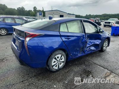 Trzecie zdjęcie samochodu z tyłu: 2017 TOYOTA PRIUS TWO VIN:JTDKBRFU4H3047916 - miniatura