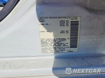 Zdjęcie 13 z 13 samochodu: 2022 NISSAN ALTIMA SL VIN:1N4BL4EV8NN404708 - miniatura