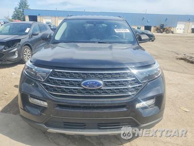 Piąte zdjęcie samochodu w środku: 2022 FORD EXPLORER XLT VIN:1FMSK8DH0NGA87801 - miniatura