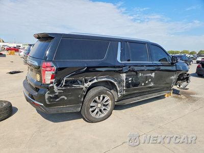 Trzecie zdjęcie samochodu z tyłu: 2023 CHEVROLET SUBURBAN C1500 LT VIN:1GNSCCKD4PR275806 - miniatura