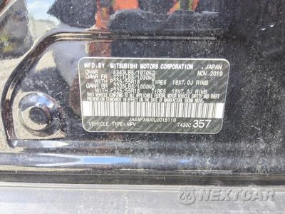 Zdjęcie 12 z 13 samochodu: 2020 MITSUBISHI OUTLANDER SPORT ES VIN:JA4AP3AU0LU015110 - miniatura