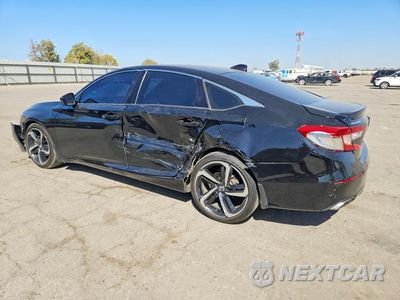 Drugie zdjęcie samochodu z przodu: 2022 HONDA ACCORD SPORT VIN:1HGCV1F39NA091892 - miniatura