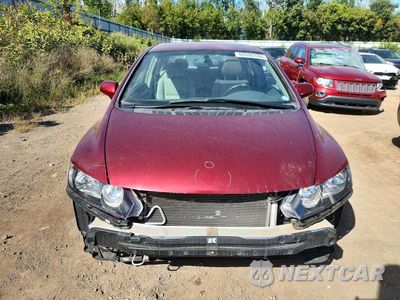 Piąte zdjęcie samochodu w środku: 2010 HONDA CIVIC EXL VIN:2HGFA1F97AH537644 - miniatura