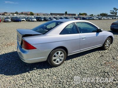 Trzecie zdjęcie samochodu z tyłu: 2003 HONDA CIVIC EX VIN:1HGEM21993L038883 - miniatura