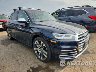 Czwarte zdjęcie samochodu z boku: 2018 AUDI SQ5 PREMIUM PLUS VIN:WA1A4AFY8J2050687 - miniatura