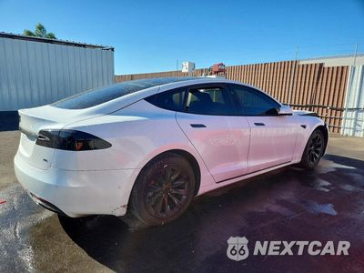 Trzecie zdjęcie samochodu z tyłu: 2017 TESLA MODEL S VIN:5YJSA1E16HF211424 - miniatura