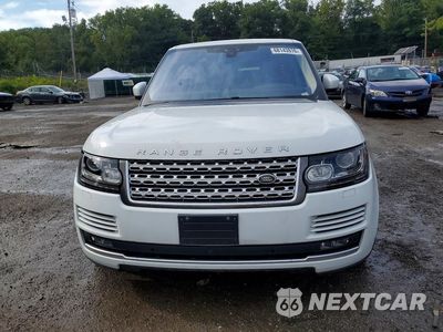 Piąte zdjęcie samochodu w środku: 2017 LAND ROVER RANGE ROVER HSE VIN:SALGS2FV1HA345804 - miniatura