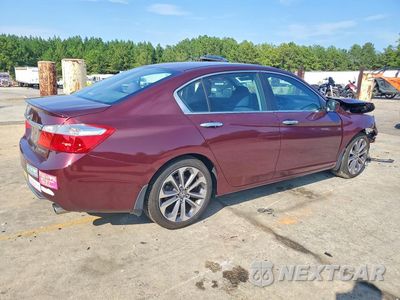 Trzecie zdjęcie samochodu z tyłu: 2014 HONDA ACCORD SPORT VIN:1HGCR2F51EA170064 - miniatura