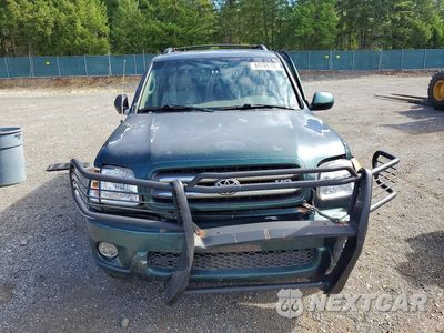 Piąte zdjęcie samochodu w środku: 2001 TOYOTA SEQUOIA LIMITED VIN:5TDBT48A31S030709 - miniatura