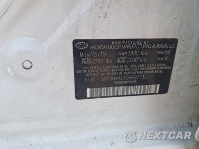 Zdjęcie 12 z 12 samochodu: 2016 HYUNDAI ELANTRA SE VIN:5NPDH4AEXGH697735 - miniatura