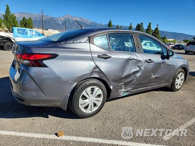 Trzecie zdjęcie samochodu z tyłu: 2022 NISSAN VERSA S VIN:3N1CN8DV5NL832630 - miniatura