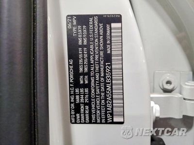 Zdjęcie 14 z 14 samochodu: 2021 PORSCHE MACAN S VIN:WP1AB2A55MLB35921 - miniatura