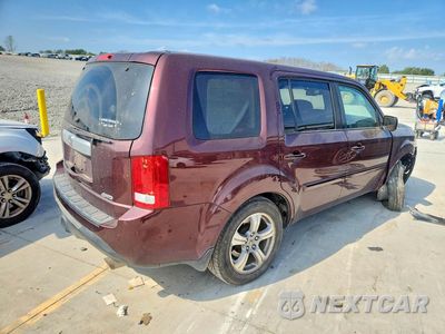 Trzecie zdjęcie samochodu z tyłu: 2012 HONDA PILOT EXL VIN:5FNYF4H67CB033620 - miniatura