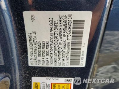 Zdjęcie 12 z 12 samochodu: 2025 HONDA ACCORD SE VIN:1HGCY1F40SA008295 - miniatura
