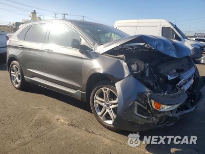 Czwarte zdjęcie samochodu z boku: 2017 FORD EDGE TITANIUM VIN:2FMPK3K9XHBB28922 - miniatura