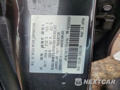 Zdjęcie 12 z 12 samochodu: 2012 MAZDA 3 I VIN:JM1BL1VF7C1516194 - miniatura