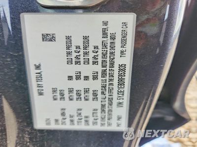 Zdjęcie 13 z 13 samochodu: 2024 TESLA MODEL 3 VIN:5YJ3E1EB0RF853835 - miniatura
