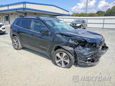 Czwarte zdjęcie samochodu z boku: 2019 JEEP CHEROKEE LIMITED VIN:1C4PJLDB6KD143426 - miniatura