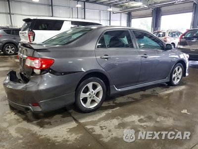 Trzecie zdjęcie samochodu z tyłu: 2013 TOYOTA COROLLA S VIN:5YFBU4EE6DP166124 - miniatura