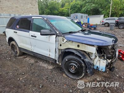 Czwarte zdjęcie samochodu z boku: 2017 FORD EXPLORER POLICE INTERCEPTOR VIN:1FM5K8AR3HGB64885 - miniatura