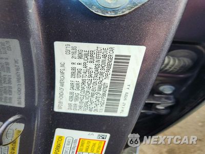 Zdjęcie 12 z 12 samochodu: 2019 HONDA ACCORD EXL VIN:1HGCV1F56KA076277 - miniatura