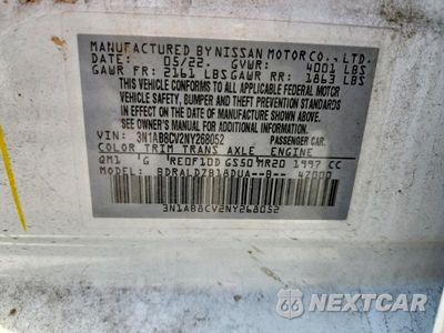 Zdjęcie 12 z 12 samochodu: 2022 NISSAN SENTRA SV VIN:3N1AB8CV2NY268052 - miniatura