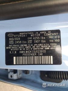 Zdjęcie 12 z 12 samochodu: 2025 HYUNDAI ELANTRA N BASE VIN:KMHLW4DK1SU023910 - miniatura